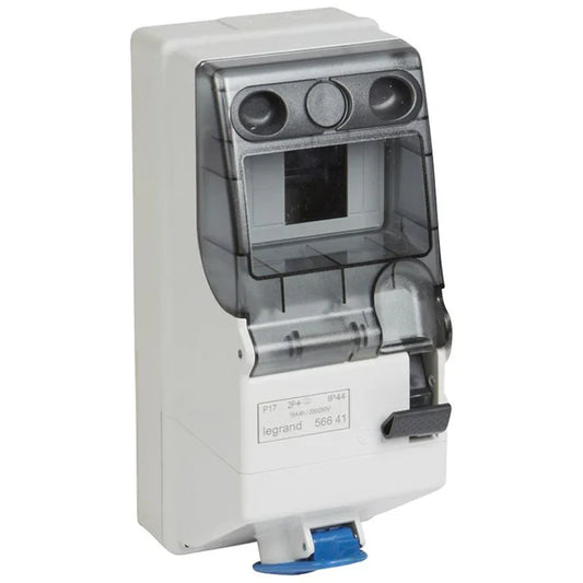 Legrand TEMPRA PRO Industrial Plug & Socket 250V 16A 2P+E 056641