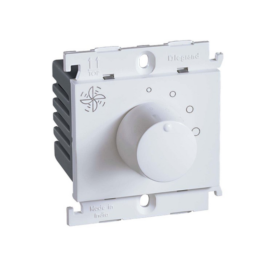 Legrand Mylinc Fan Regulator 8steps 2Module White - 675977