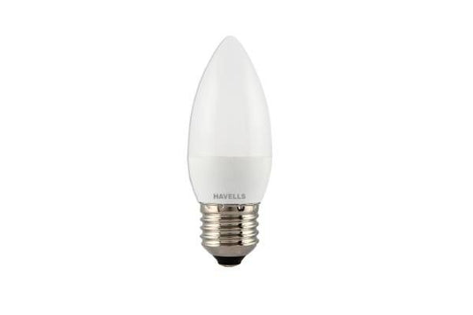 Havells Adore LED E27 Cool Day Light Candle Lamp 2.8W 240lm IP20 | Decorative Energy Saving LED Lamp