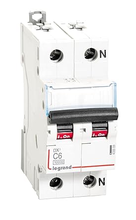 Legrand DX³ MCB 6A Single Pole + Neutral 240V – 408609