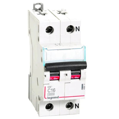Legrand DX³ MCB 16A Single Pole + Neutral 240V – 408614