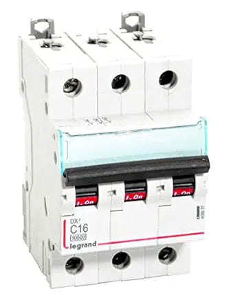 Legrand DX³ MCB 16A Triple Pole 415V – 408655