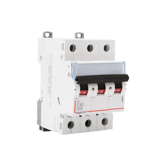 Legrand DX³ MCB 25A Triple Pole 415V AC – 408657