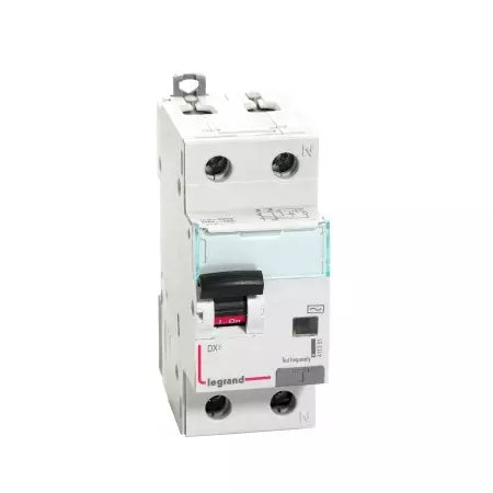 Legrand RCBO Double Pole 240V – AC Type 30mA 32A 411395