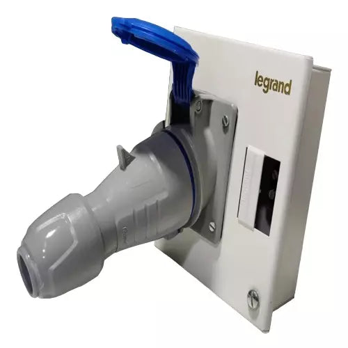 Legrand Ekinox³ P17 Tempra Plug & Socket DB – 32A 2P+E-DP2 #IK08 – 507863