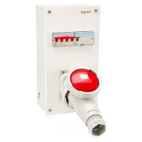 Legrand Ekinox³ P17 Tempra Plug & Socket DB – 63A 3P+N+E-FP8 #IK08 – 507864