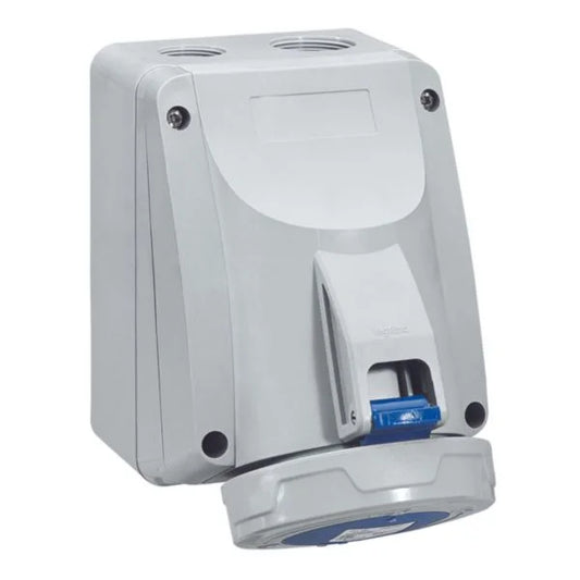Legrand P17 Tempra Pro Surface Mounting Socket – 32A 2P+E 200/250V IP66/67 – 555454
