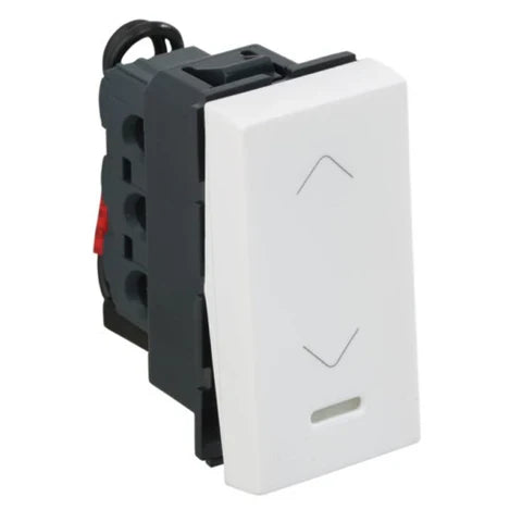 Legrand Arteor - 20A Switch SP 1 Way with Indicator 1 Module (Square White Mechanism)