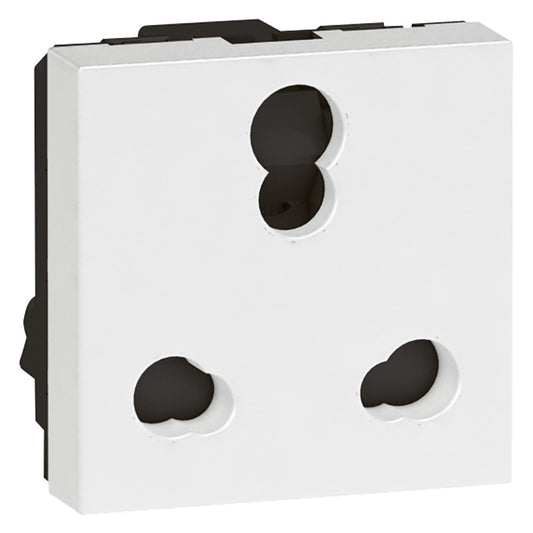 Legrand Arteor SHUTTER SOCKET 6/16A 3PIN 2Module Indian - 573471