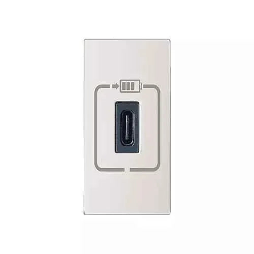 Legrand Arteor - USB Charger 1500mA Type A 1 Module (Square White Mechanism)