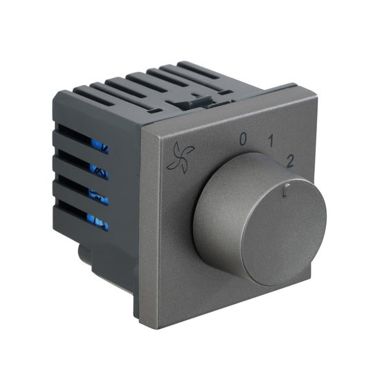 Legrand Arteor Fan Step Regulator 100W 2Module Magnesium - 573663