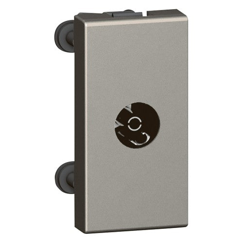 Legrand Arteor - TV Co-axial Socket 1 Module (Square Magnesium Mechanism)
