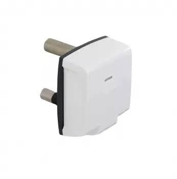 Legrand Arteor 16A 3 Pin Plug Top White – Cat No. 573888