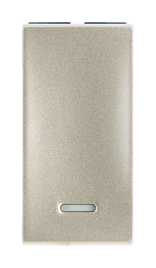 Legrand Arteor 20A SWITCH with Indicator 1Way 1Module Champagne - 574810