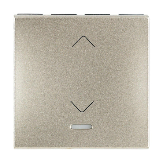 Legrand Arteor 20A SWITCH with Indicator SP 2Way 2Module Champagne - 574812