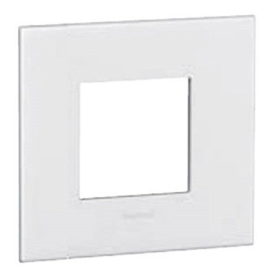 Legrand Arteor - Cover Plate 8 Module Magnesium (Square Cover Plates with Metal Frame (Magnesium)) - 5755 95