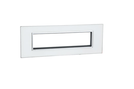 Legrand Arteor Plate (H) Mirror White 8Module - 575754