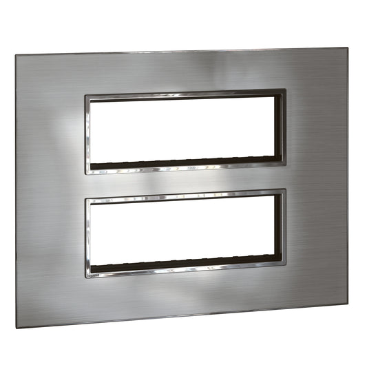 Legrand Arteor PLATE Stainless Steel 12Module - 575776