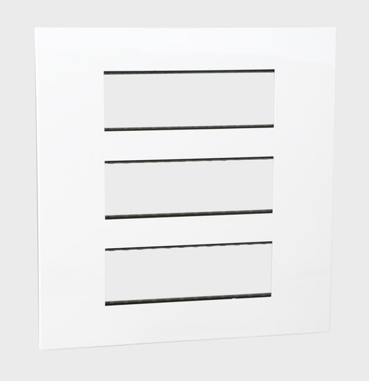 Legrand Arteor White Plate+Frame 18Module - 3X6M - 575790