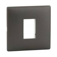 Legrand Arteor Plate 1 Module Dark Bronze – Cat No. 575833