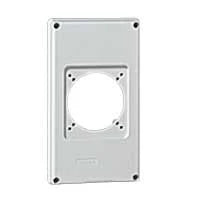 Legrand Face Plate 125 x 220 mm without Sockets – For 1 × 16A or 32A Socket – 57712