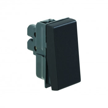 Legrand Myrius Switch 16A 1Way 1Module Black - 673108