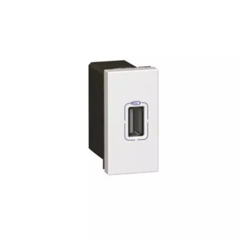 Legrand Britzy USB Charger – 1500mA Type A – 1 Module 673135