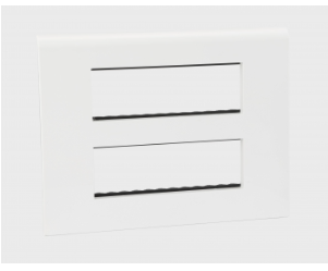 Legrand Myrius PLATE + FRAME 12Module WHITE - 673212