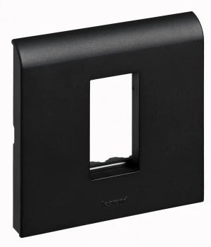 Legrand Myrius Plate+Frame 1Module Black - 673221
