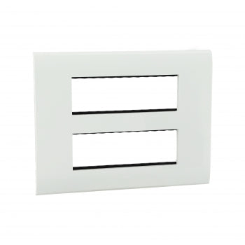 Legrand Myrius PLATE+FRAME (2X6) 12Module White - 673262