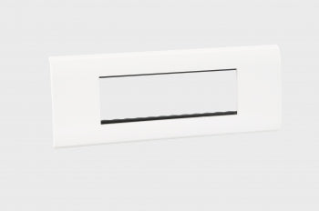 Legrand Myrius PLATE+FRAME 6Module White - 673266