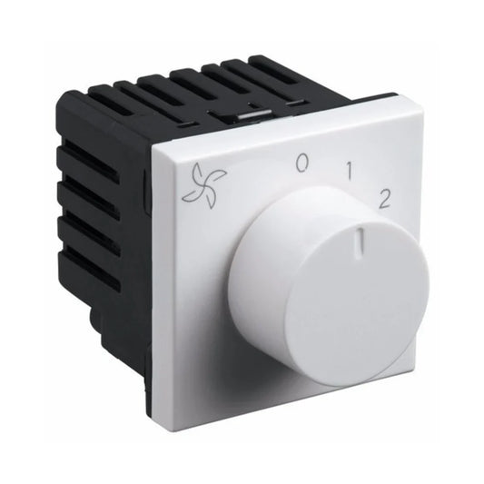 Legrand Britzy Fan Regulator – 100 Watts – ISI Certified – 2 Module 673430
