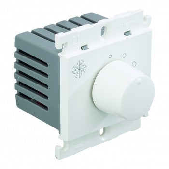 Legrand Mylinc FAN STEP REGULATOR 100W, Humfree 2Module White - 675530