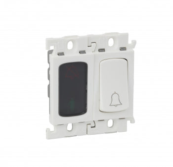 Legrand Mylinc DND & MMR EXTERNAL UNIT WITH BELL PUSH 2Module White - 675969