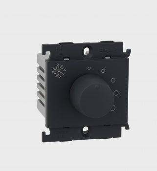 Legrand Mylinc Fan Regulator 4-step 2Module Matt Grey - 676319