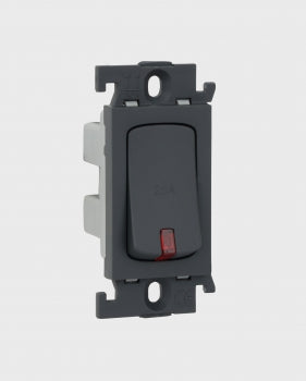 Legrand Mylinc SWITCH 25A with INDICATOR 1Module Matt Grey - 676341
