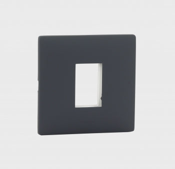 Legrand Mylinc Plate Matt Grey 1Module - 676350