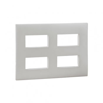 Legrand Mylinc PLATE PEARL WHITE 12Module - 676368