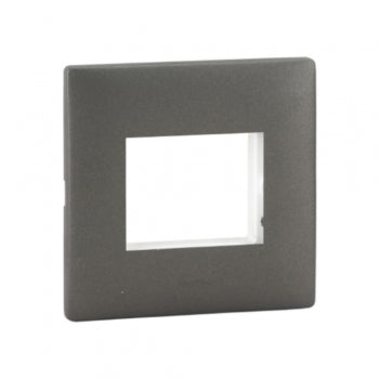 Legrand Mylinc DARK BRONZE PLATE 2Module - 676391