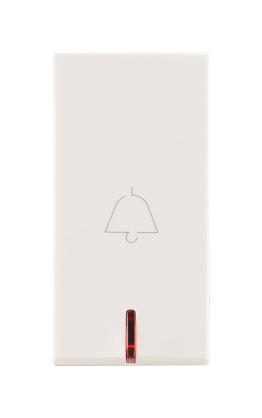 Legrand Lyncus 6A BELL PUSH with Indicator 1Module White - 677221