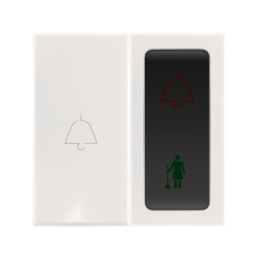 Legrand Lyncus DND & MMR Indicator with Bell Push 2Module White - 677256