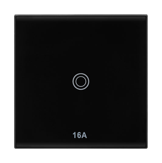 Legrand Lyncus 16A TOUCH SWITCH 1Way 2Module Chic Grey - 677313