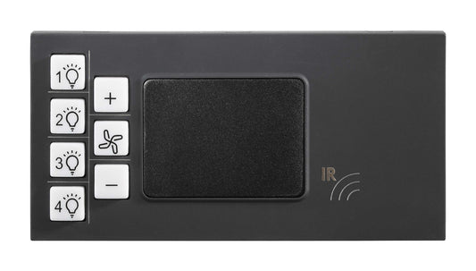 Legrand Lyncus REMOTE CONTROL UNIT for Light & Fan 4Module Chic Grey - 677452