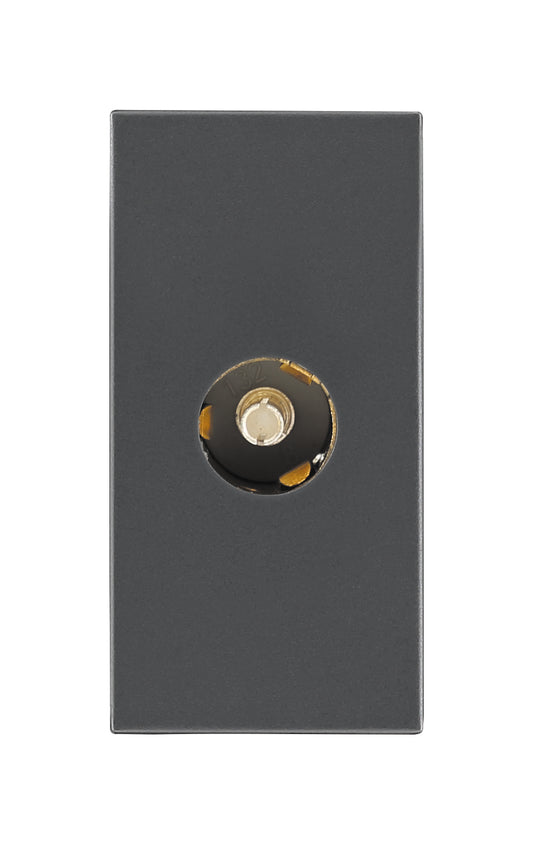 Legrand Lyncus TV Co-Axial SOCKET 1Module Chic Grey - 677460