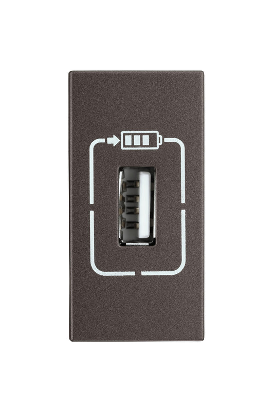 Legrand Lyncus USB CHARGER 1500MA TYPE A 1Module Chic Grey - 677491