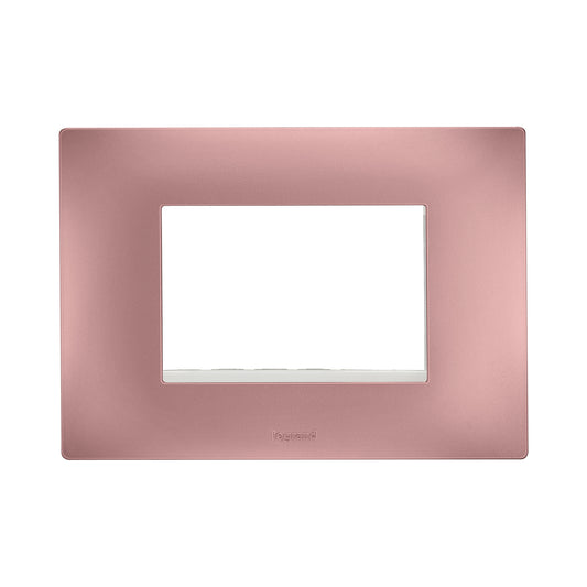 Legrand Lyncus Alu Sun Set Plate + Frame 3Module - 677563