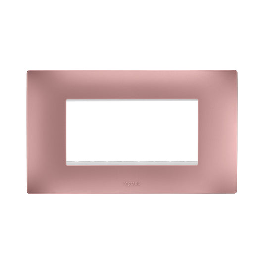 Legrand Lyncus Alu Sun Set Plate + Frame 4Module - 677564