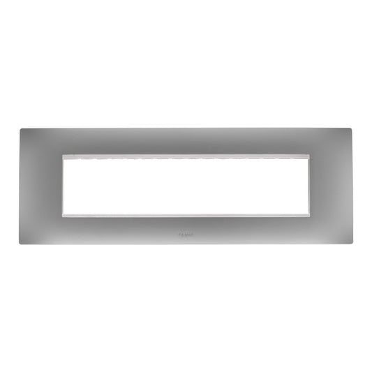 Legrand Lyncus Matt Silver PLATE + FRAME 8Module (H) - 677608