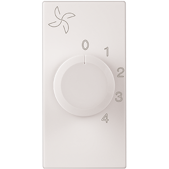 Legrand Myrius NEXTGEN FAN REGULATOR 100W 1Module White - 679239