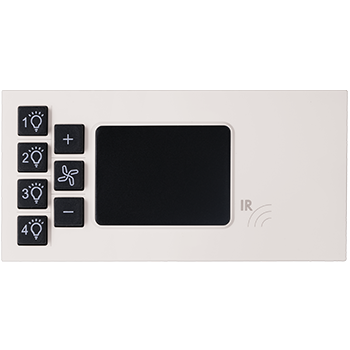 Legrand Myrius NEXTGEN REMOTE CONTROL UNIT for Light & Fan 4Module White - 679252